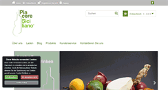 Desktop Screenshot of piaceresiciliano.com