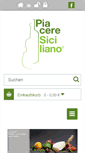 Mobile Screenshot of piaceresiciliano.com